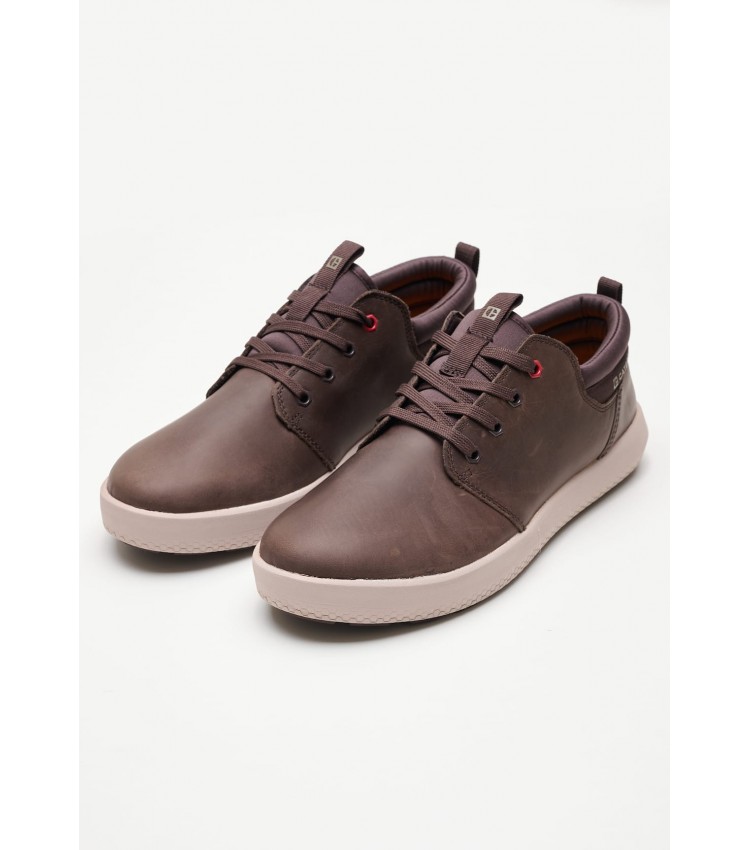 Men Casual Shoes Proxy.Lc Brown Nubuck Leather Caterpillar