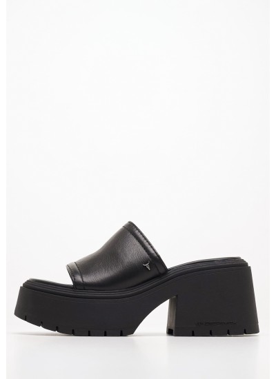 Women Mules Confessions Black Leather Windsor Smith