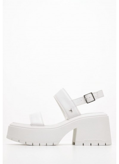 Women Sandals Cosmos White Leather Windsor Smith