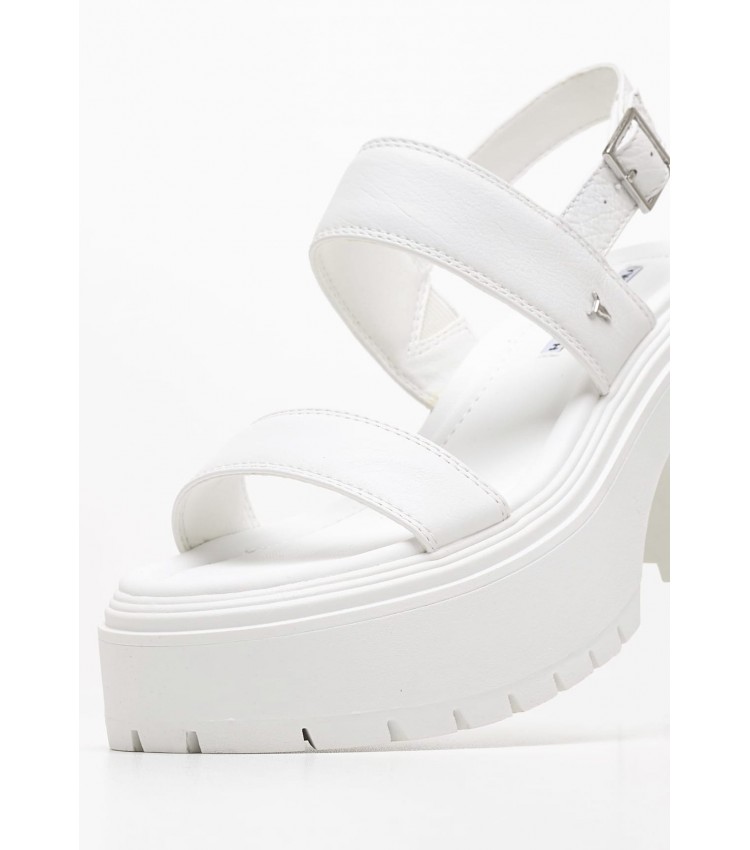 Women Sandals Cosmos White Leather Windsor Smith