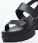 Women Sandals Emmy.Sndl Black Leather Windsor Smith