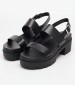 Women Sandals Emmy.Sndl Black Leather Windsor Smith