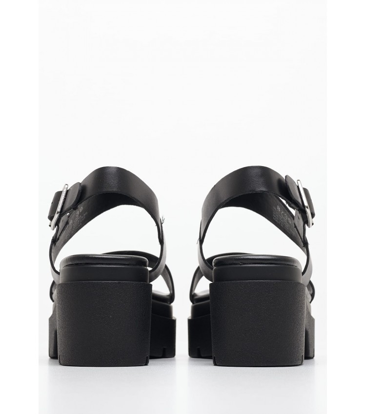 Women Sandals Emmy.Sndl Black Leather Windsor Smith