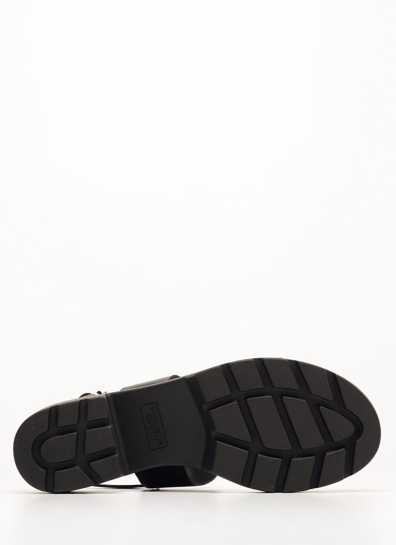Windsor smith emmy black sandal hotsell