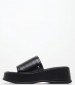 Women Platforms Low Horizon Black Leather Windsor Smith