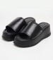 Women Platforms Low Horizon Black Leather Windsor Smith