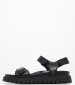 Women Flats Midsummer Black Leather Windsor Smith