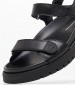 Women Flats Midsummer Black Leather Windsor Smith