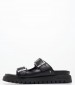 Women Flats Mood Black Leather Windsor Smith