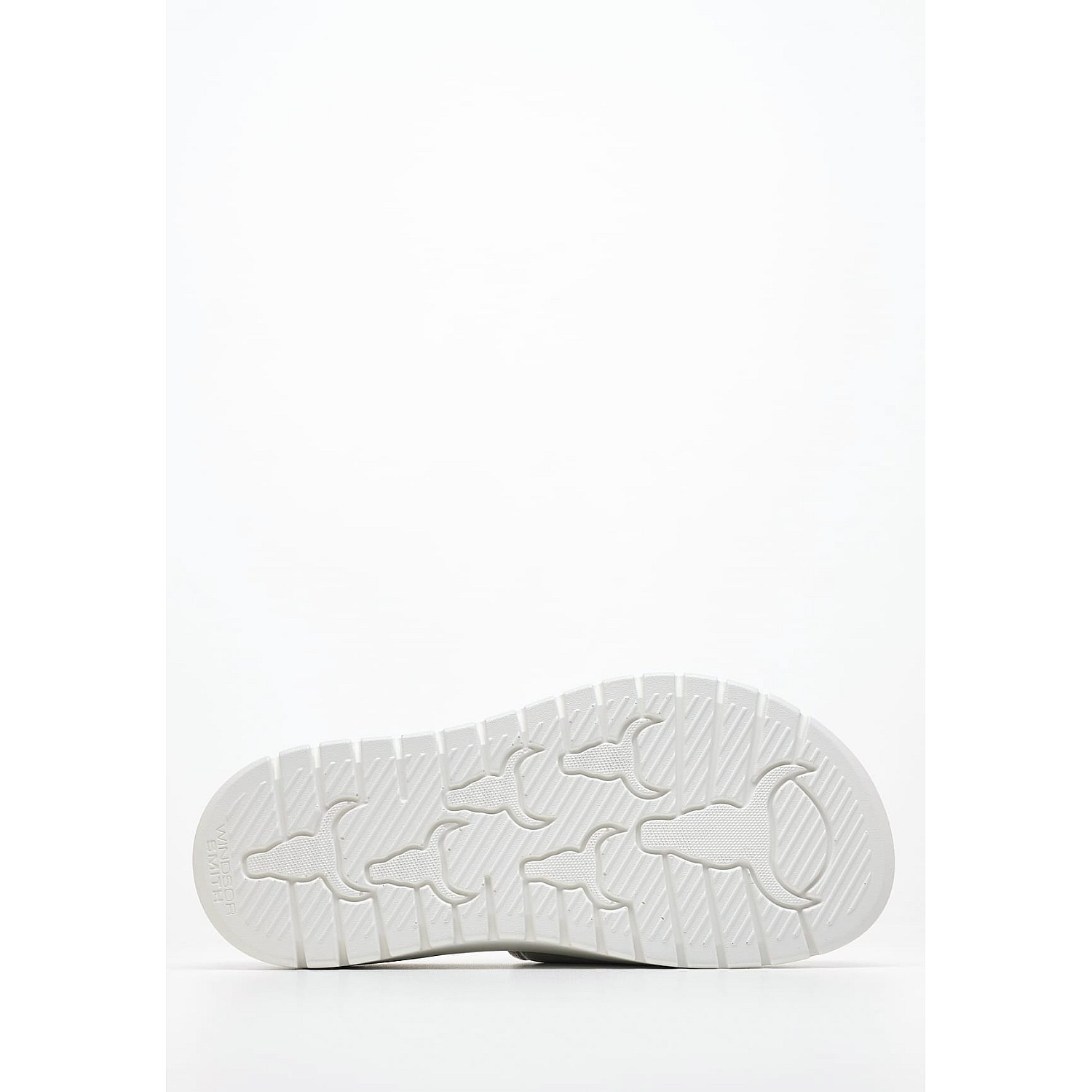 Women Platforms Low Treats.Met Silver Leather Windsor Smith