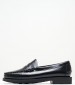 Men Moccasins Dan2.Polaris Black Leather Sebago