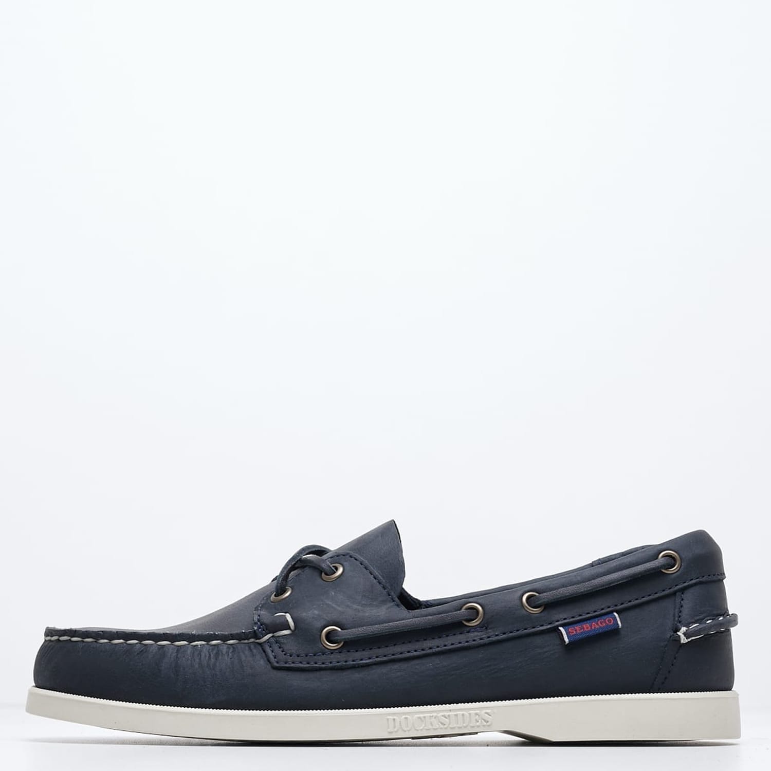 Ανδρικά Ιστιοπλοϊκά Docksides.Crazy Μπλε Δέρμα Λαδερό Sebago