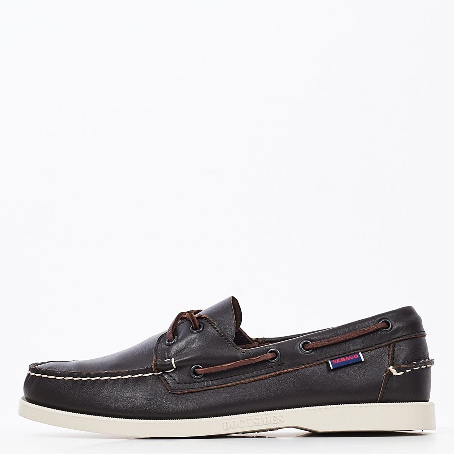 Men Sailing shoes Docksides.Port Brown Leather Sebago