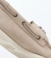 Men Sailing shoes Port.Fleshout Beige Buckskin Sebago