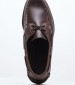 Men Sailing shoes Portland.Waxed DarkBrown Leather Sebago