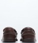 Men Sailing shoes Portland.Waxed DarkBrown Leather Sebago