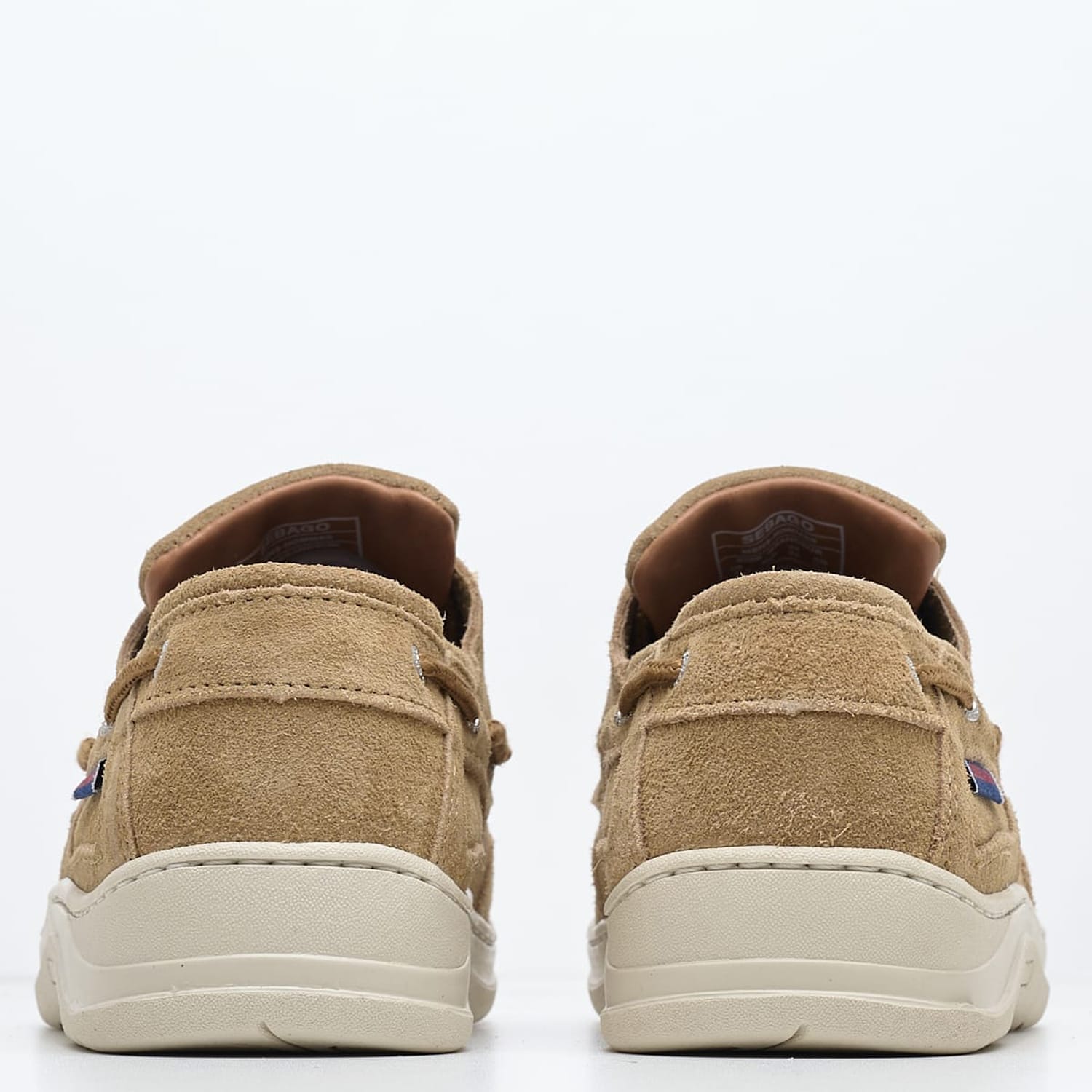 Men Sailing shoes Scotty Beige Buckskin Sebago Men Sailing shoes Scotty Beige Buckskin Sebago