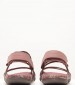 Women Flip Flops & Sandals Sandspur Pink Leather Merrell