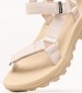 Women Flip Flops & Sandals Speed.Fusion Beige Fabric Merrell