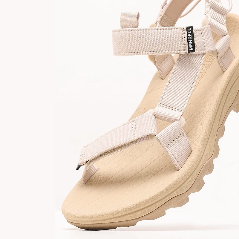 Women Flip Flops & Sandals Speed.Fusion Beige Fabric Merrell
