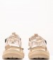 Women Flip Flops & Sandals Speed.Fusion Beige Fabric Merrell