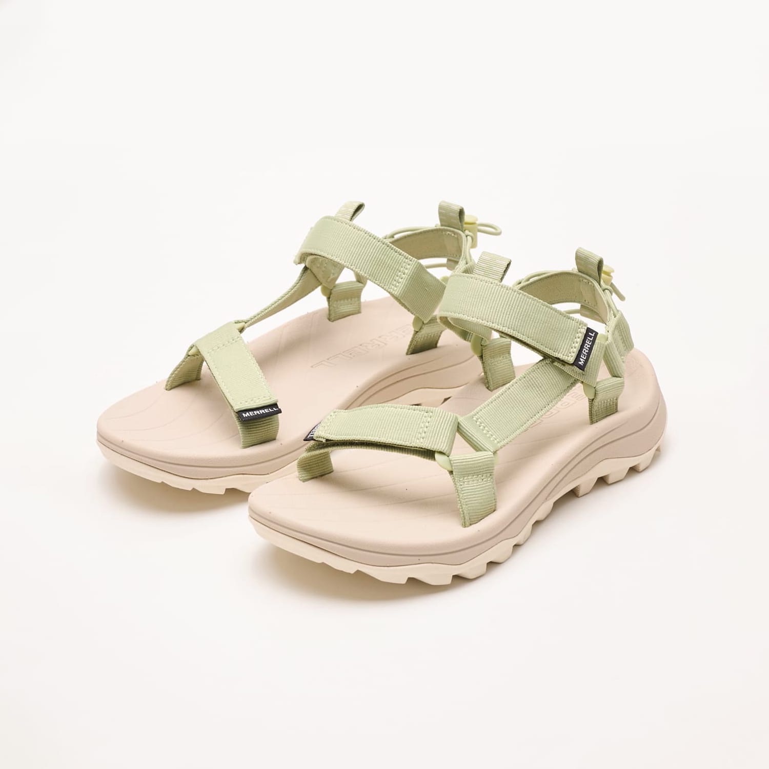 Women Flip Flops & Sandals Speed.Fusion Green Fabric Merrell Women Flip Flops & Sandals Speed.Fusion Green Fabric Merrell
