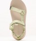 Women Flip Flops & Sandals Speed.Fusion Green Fabric Merrell