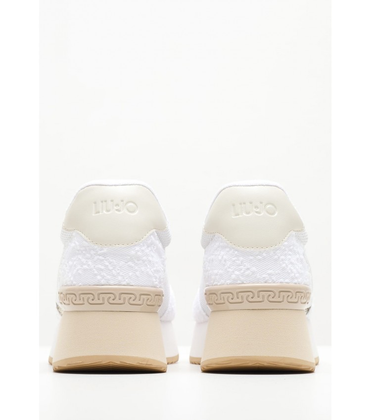 Γυναικεία Παπούτσια Casual Dreamy.03 Άσπρο 'Υφασμα Liu Jo