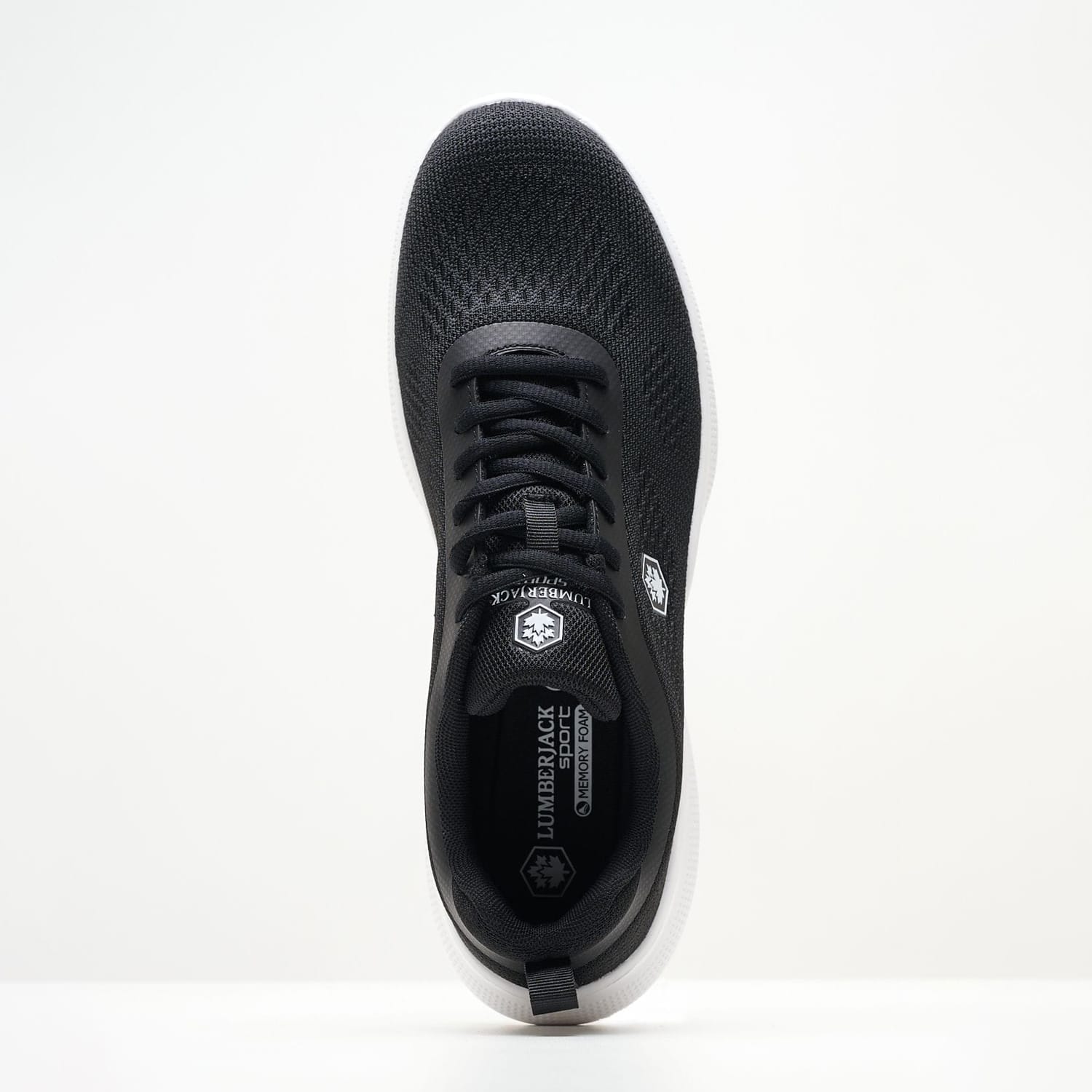 Men Casual Shoes Komfu Black Fabric Lumberjack