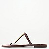 Women Flats 02.310 Brown Leather MAKIS KOTRIS Women Flats 02.310 Brown Leather MAKIS KOTRIS