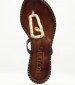 Women Flats 02.310 Brown Leather MAKIS KOTRIS