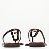 Women Flats 02.310 Brown Leather MAKIS KOTRIS Women Flats 02.310 Brown Leather MAKIS KOTRIS