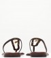 Women Flats 02.310 Brown Leather MAKIS KOTRIS