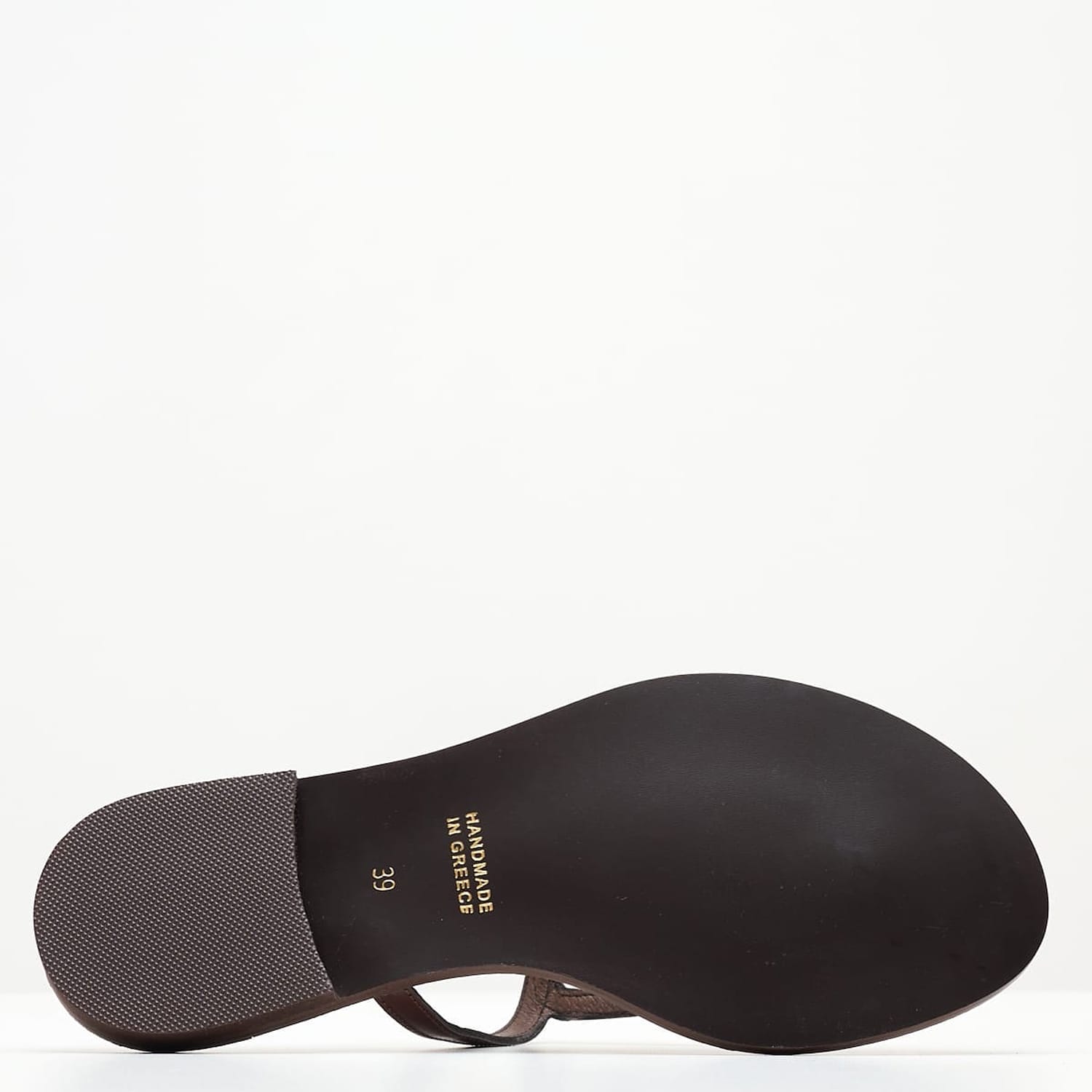 Women Flats 02.310 Brown Leather MAKIS KOTRIS Women Flats 02.310 Brown Leather MAKIS KOTRIS