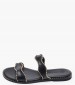 Women Flats 04.027.1 Black Leather MAKIS KOTRIS