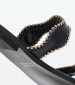 Women Flats 04.027.1 Black Leather MAKIS KOTRIS