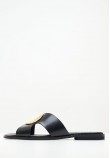 Women Flats 04.551 Black Leather MAKIS KOTRIS