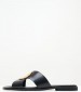 Women Flats 04.551 Black Leather MAKIS KOTRIS