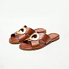 Γυναικεία Flats 04.551 Ταμπά Δέρμα Makis Kotris Γυναικεία Flats 04.551 Ταμπά Δέρμα Makis Kotris