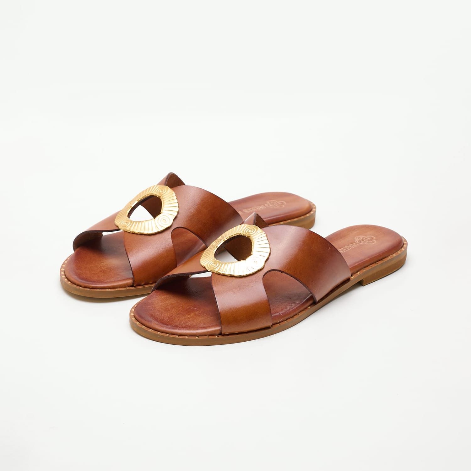 Γυναικεία Flats 04.551 Ταμπά Δέρμα Makis Kotris Γυναικεία Flats 04.551 Ταμπά Δέρμα Makis Kotris