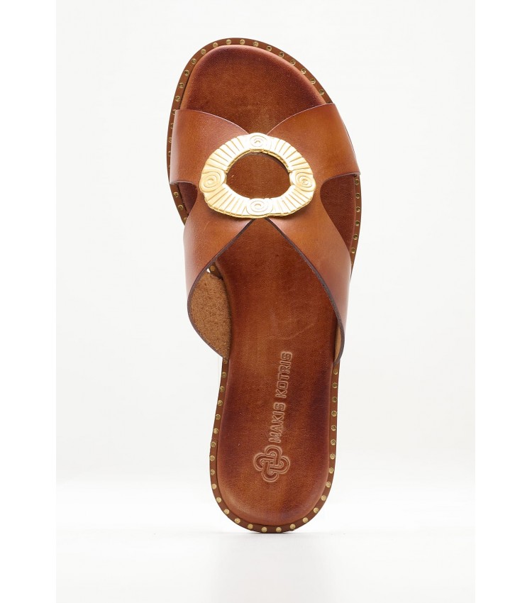 Women Flats 04.551 Tabba Leather MAKIS KOTRIS