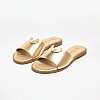 Women Flats 04.553 Gold Leather MAKIS KOTRIS Women Flats 04.553 Gold Leather MAKIS KOTRIS
