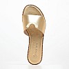 Women Flats 04.553 Gold Leather MAKIS KOTRIS Women Flats 04.553 Gold Leather MAKIS KOTRIS