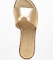 Women Flats 04.553 Gold Leather MAKIS KOTRIS