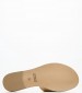 Women Flats 04.553 Gold Leather MAKIS KOTRIS