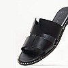 Γυναικεία Flats 04.555 Μαύρο Δέρμα Makis Kotris Γυναικεία Flats 04.555 Μαύρο Δέρμα Makis Kotris