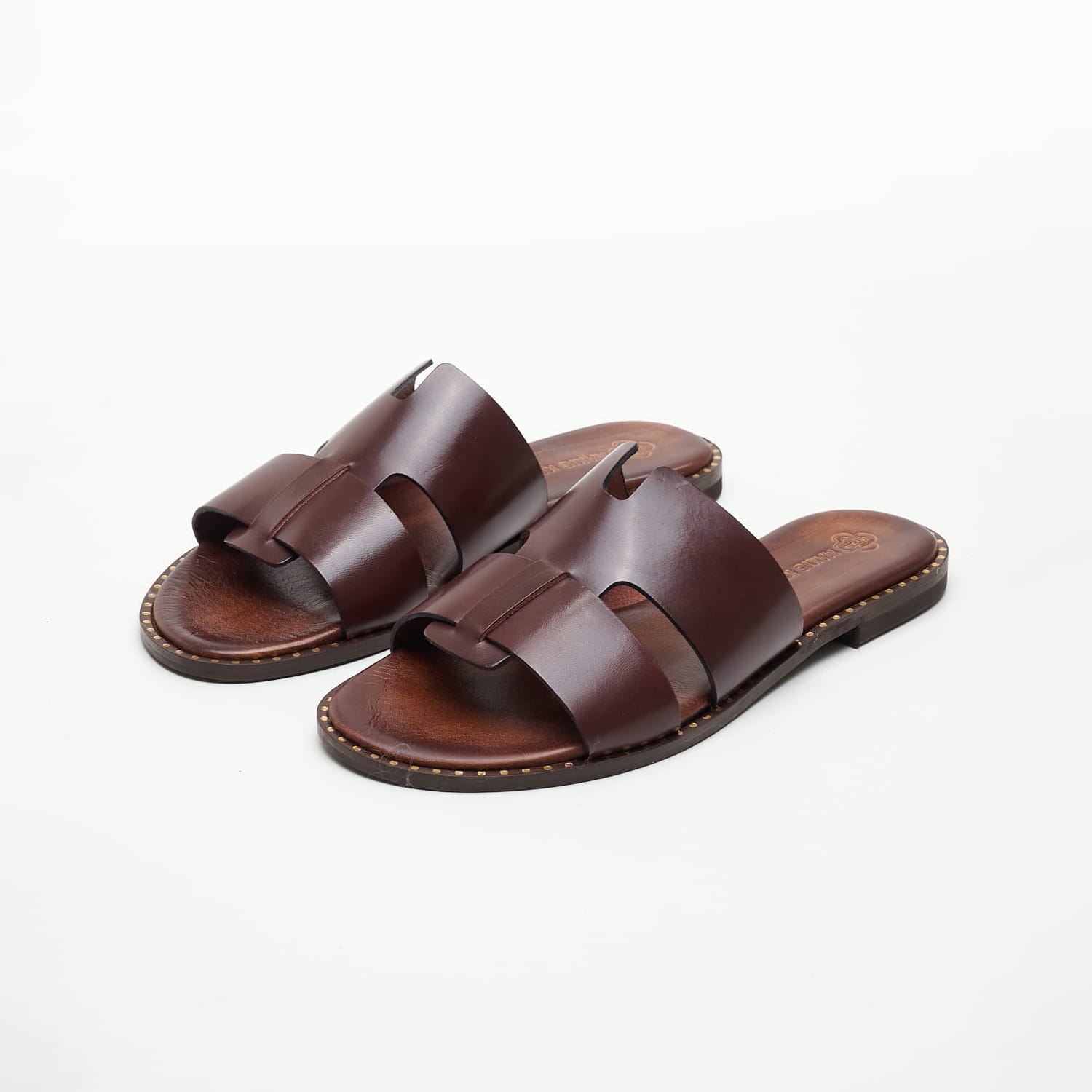 Γυναικεία Flats 04.555 Καφέ Δέρμα Makis Kotris Γυναικεία Flats 04.555 Καφέ Δέρμα Makis Kotris