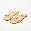 Γυναικεία Flats 04.561 Χρυσό Δέρμα Makis Kotris Γυναικεία Flats 04.561 Χρυσό Δέρμα Makis Kotris