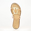 Γυναικεία Flats 04.561 Χρυσό Δέρμα Makis Kotris Γυναικεία Flats 04.561 Χρυσό Δέρμα Makis Kotris