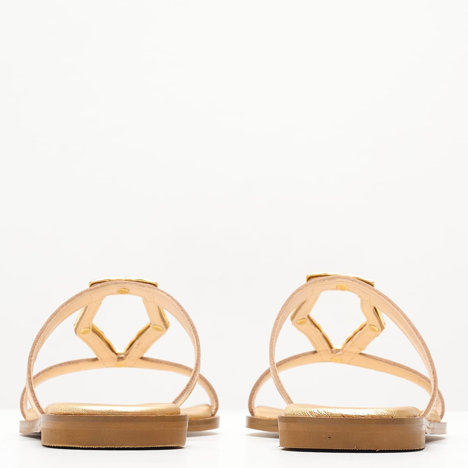 Γυναικεία Flats 04.561 Χρυσό Δέρμα Makis Kotris Γυναικεία Flats 04.561 Χρυσό Δέρμα Makis Kotris